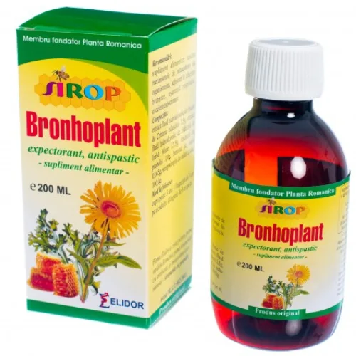 Sirop Bronhoplant 200ml Elidor