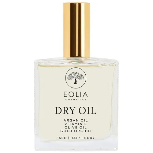 Ulei organic uscat cu sclipici, Gold Orhid, 100ml, Eolia
