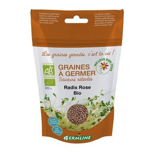 Ridiche Rosie pentru Germinat Bio 150gr Germline