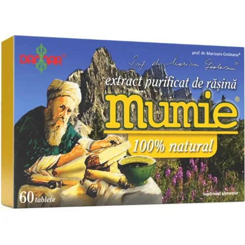 Extract Purificat de Rasina Mumie 60tb  Damar 