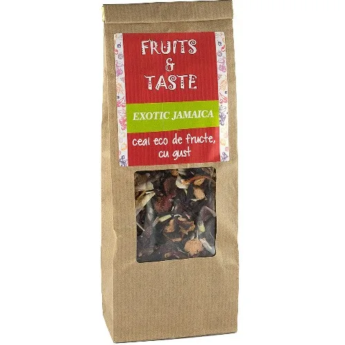 Ceai Eco De Fructe Jamaica Exotic, 80gr, Pronat