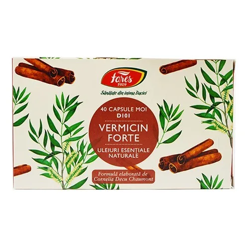 Vermicin Forte, 40cps, Fares
