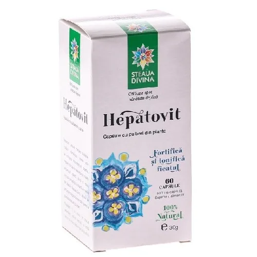 Hepatovit  60cps Steaua Divina