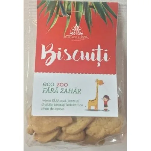 Biscuiti Zoo Fara Zahar Eco 250g Moringa