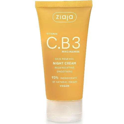 Crema de Noapte cu Vitamina C. B3 Niacinamida 50ml Ziaja