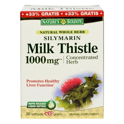 Silymarina Milk Thistle 1000mg 30+10cps Walmark