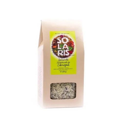 Seminte Decorticate de Canepa 150g Solaris