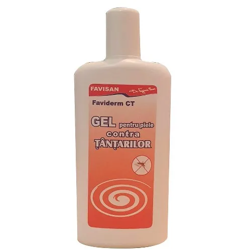 Gel pt Piele Contra Tantarilor, 125ml, Favisan