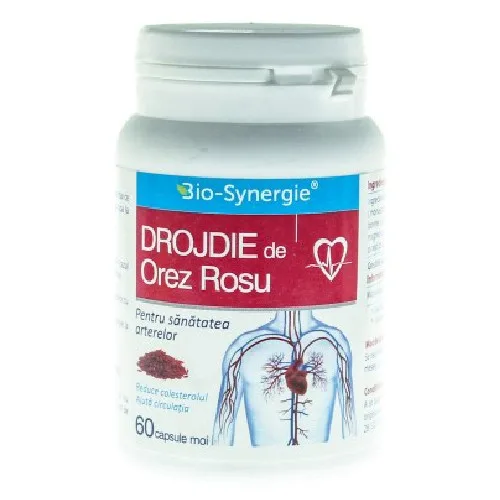 Drojdie de Orez Rosu 60cps Bio Synergie