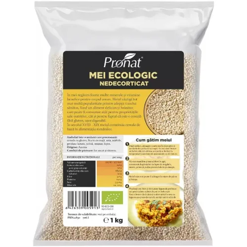 Mei Nedecorticat Eco 1kg , Pronat