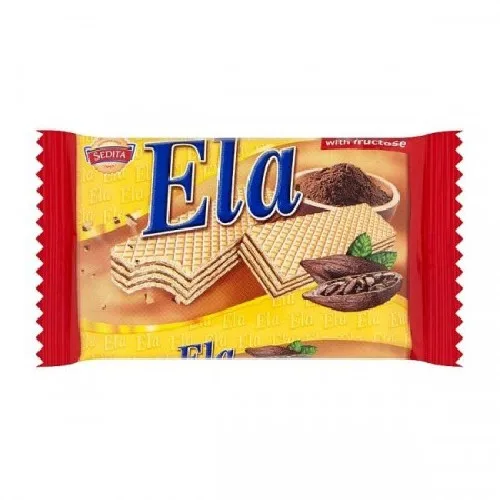 Napolitane Diabetice Cacao 40g, Ela