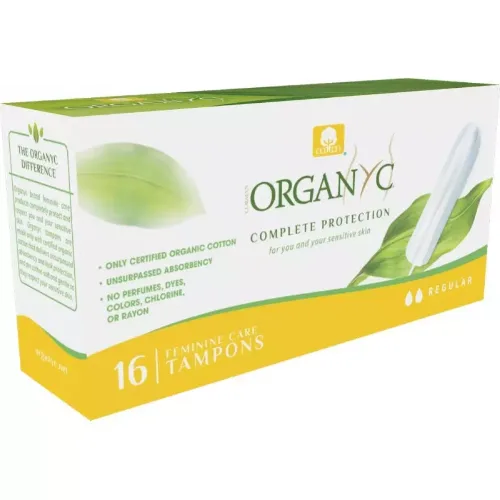 Tampoane Regular Din Bumbac Organic 16buc Pronat