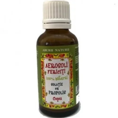 Solutie pentru Aerosoli cu Propolis pentru Copii 30ml Prisaca