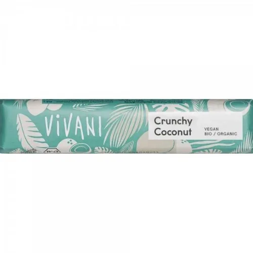 Baton de Ciocolata Crocanta cu Cocos Eco 35gr Vivani
