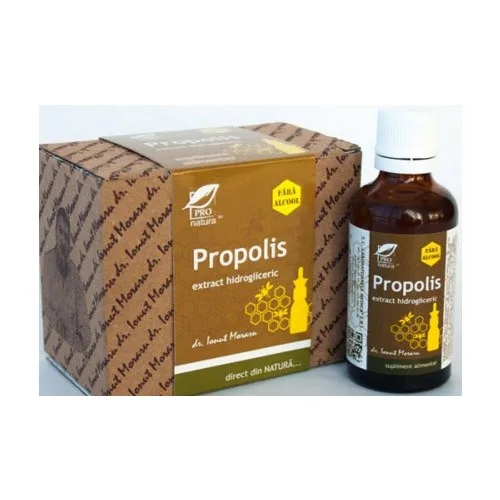 Propolis Extract Hidrogliceric 50ml Pro Natura