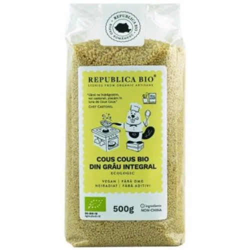 Cous Cous Integral Ecologic 500gr Republica Bio