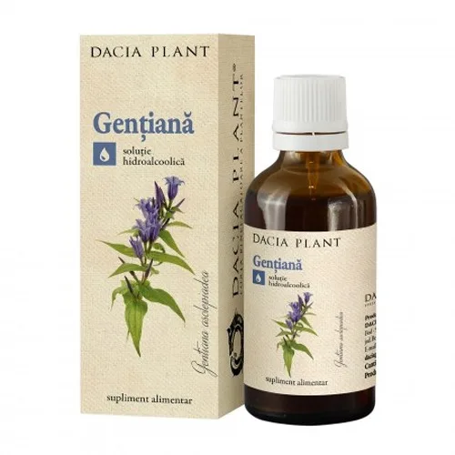 Tinctura Gentiana 50ml Dacia Plant