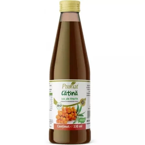 Suc Bio 100% Catina Alba 330ml  Pronat