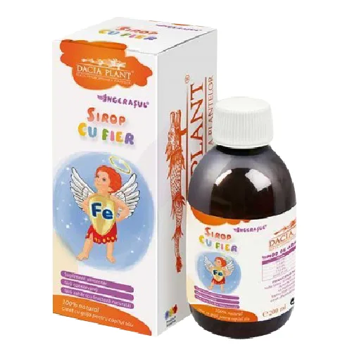 Ingeras Sirop cu Fier 200ml Dacia Plant