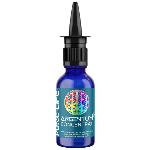 Argentum+ Concentrat 35 Ppm Pipeta 30ml Pure Life