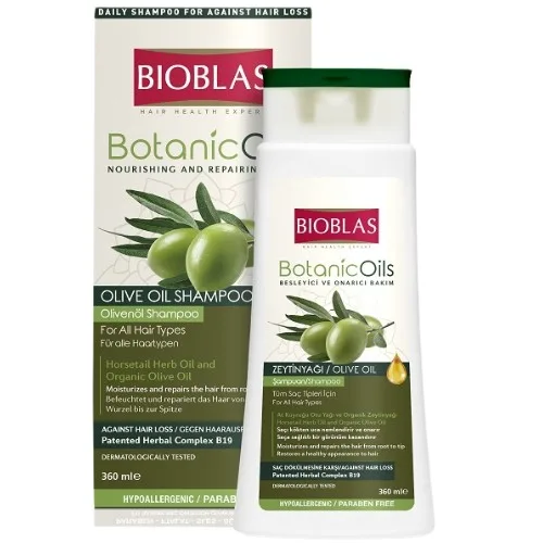Sampon Botanics Oils Olive Par Uscat 360ml Bioblas