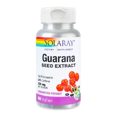 Guarana 200mg 60cps Secom