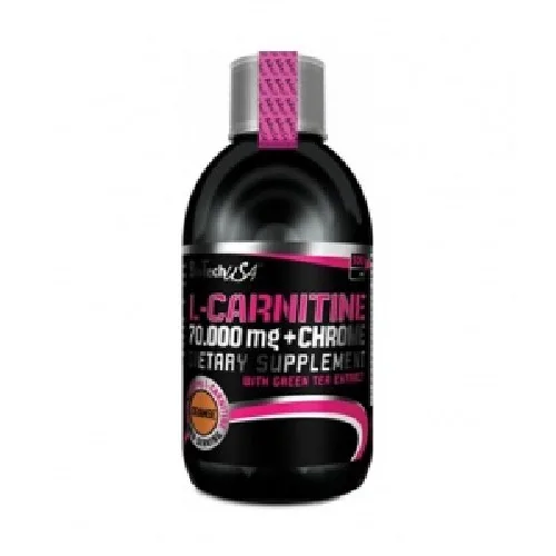 L-Carnitine + Chromium 70.00mg 500ML Portocala BiotechUSA