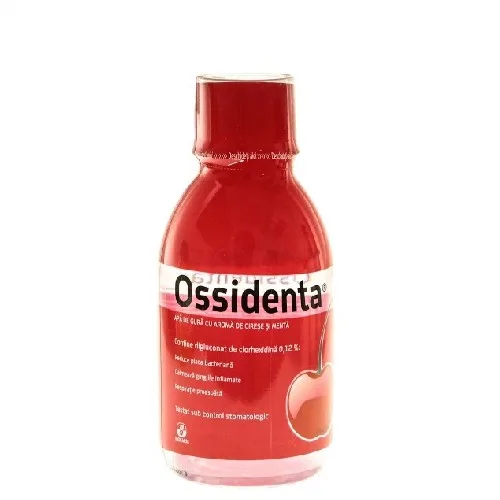 Apa de Gura Ossidenta Cirese + Menta 250ml Biofarm