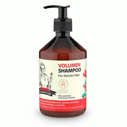 Sampon volum pentru par subtire bio 500ml Oma Gertrude
