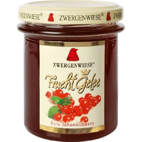 Jeleu de coacaz rosu Fara Gluten, 195g, Zwergenwiese