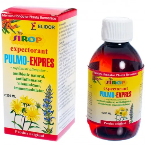 Sirop Pulmo-expres 200 ml Elidor