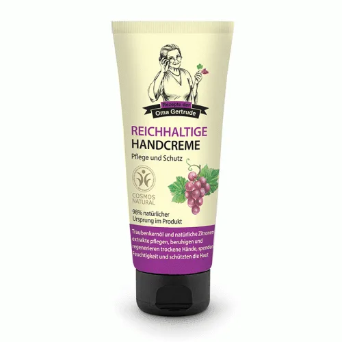 Crema nutritiva pentru maini bio, 75ml, Oma Gertrude