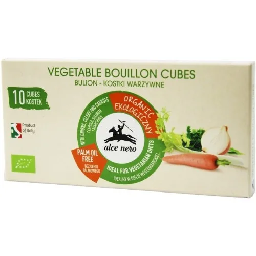Cuburi de Supa de Legume Bio, 10 buc