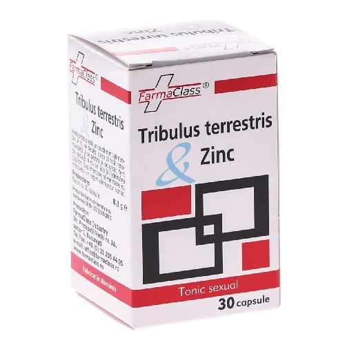 Tribulus Terrestris & Zinc 30cps Farma Class