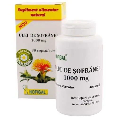 Ulei de șofrănel 40cps 2+1 Gratis Hofigal