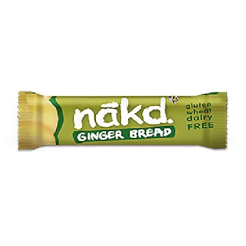 Baton Nakd Raw-Vegan Turta Dulce cu Ghimbir (Fara Gluten) 35g 