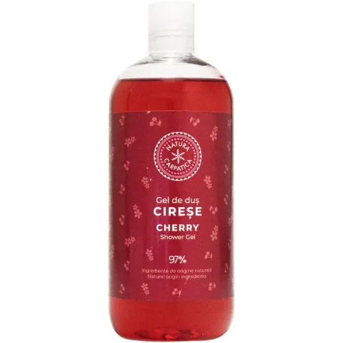 Gel de Dus Cirese 500ml Natura Carpatica