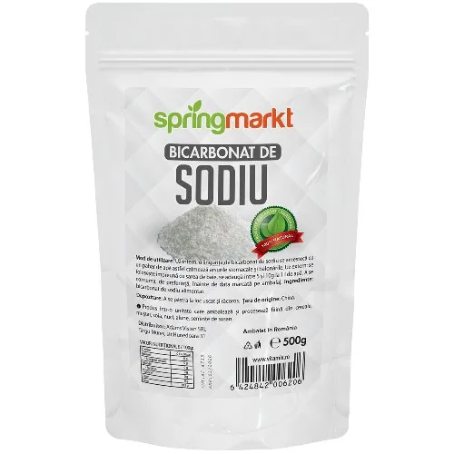 Bicarbonat de Sodiu, 500g, springmarkt