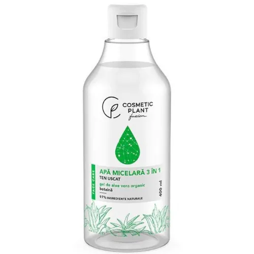 Apa Micelara 3in1 cu Aloe Vera 400ml Cosmetic Plant