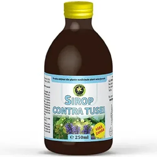 Sirop Contra Tusei fara Zahar, 250ml, Hypericum