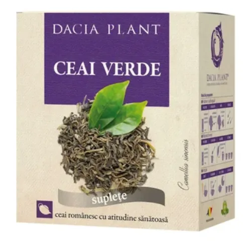 Ceai Verde 50g, Dacia Plant