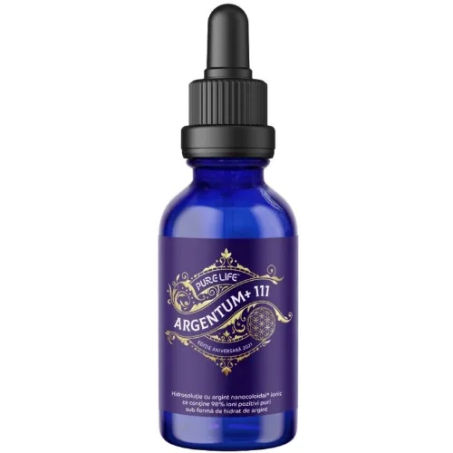 Argentum+ 111ppm cu pipeta 60ml Pure Life