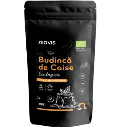 Budinca de Caise Fara Gluten Bio 100gr Niavis