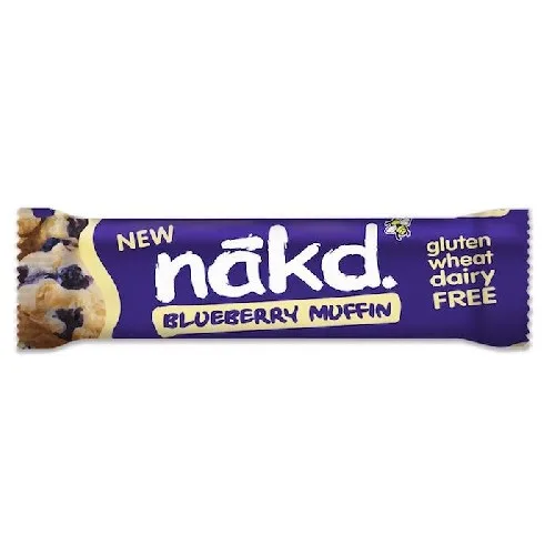 Baton Raw Nakd  Briosa si  Afine 35gr Unicorn Naturals