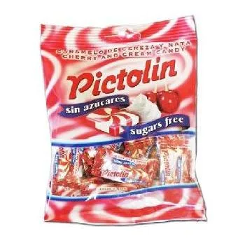 Bomboane De Cirese Cu Frisca Fara Zahar 65gr Pictolin