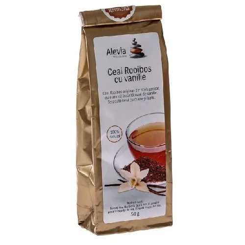 Ceai Rooibos cu Vanilie 50gr Alevia
