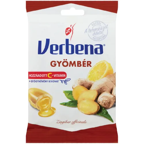 Bomboane Ghimbir 60gr Verbena