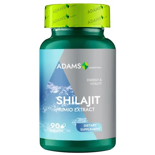 Shilajit Mumio 400mg, 90cps, Adams Supplements