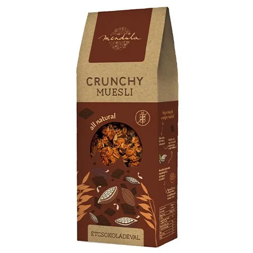 Crunchy Muesli cu ciocolata 250gr Mendula