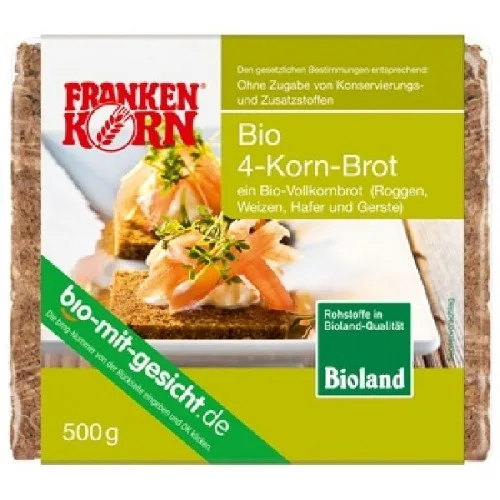 Paine cu 4 Cereale Eco 500g Frankenkorn